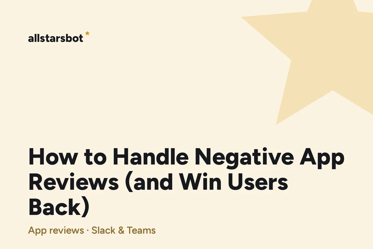 Cover image: How to Handle Negative App Reviews (and Win Users Back)